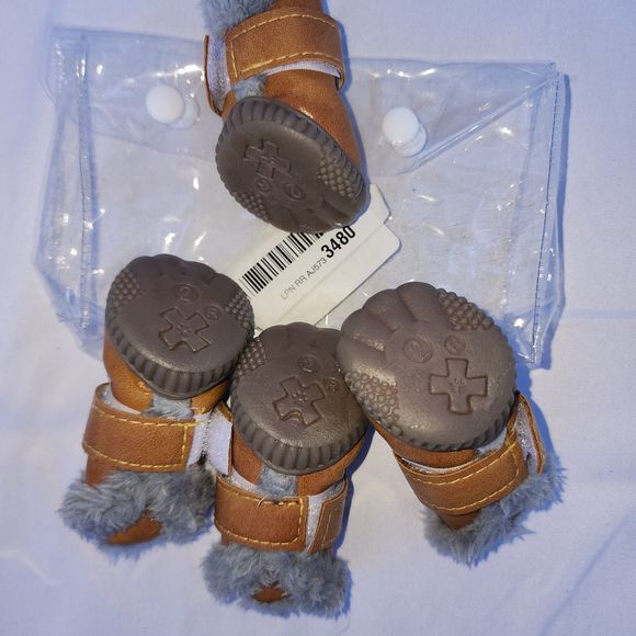 Dog Australia Boots Pet Antiskid Winter Paw Protectors 4-pcs Set - Picture 3 of 3